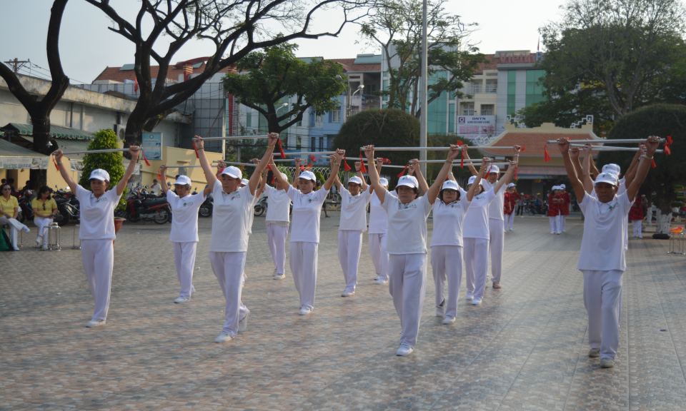 Cần Giuộc: Phát triển phong trào rèn luyện thể dục thể thao