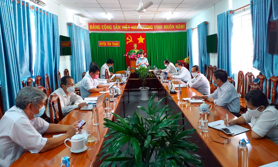 Tân Thạnh: Đóng góp nội dung trình tại kỳ họp thứ 19 (Kỳ họp bất thường) HĐND tỉnh Khóa IX
