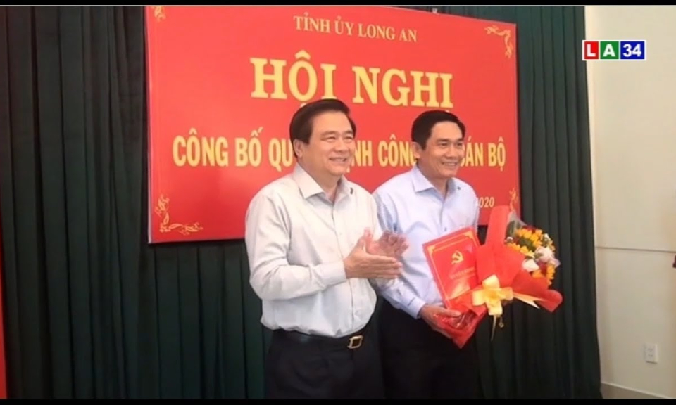 Long An: Công bố quyết định đ/c Trần Thanh Phong giữ chức vụ BT huyện Đức Huệ