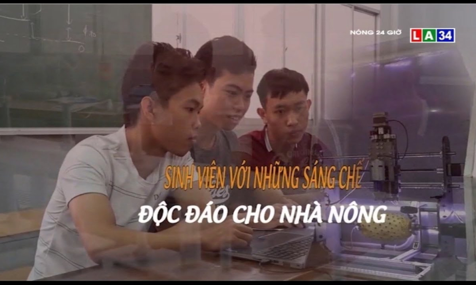 Sinh viên với những sáng chế độc đáo cho nhà nông