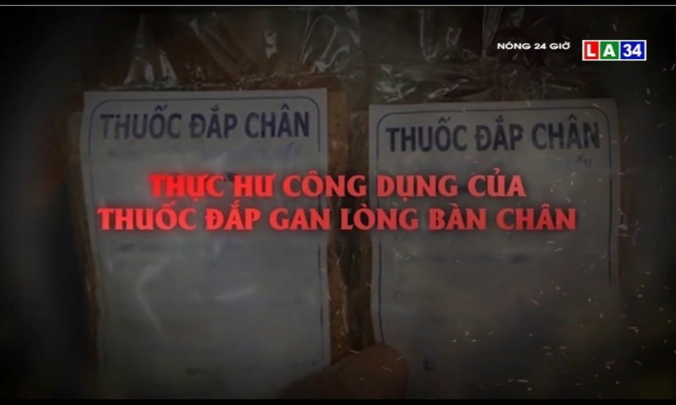 Thực hư công dụng của thuốc đắp gan lòng bàn chân