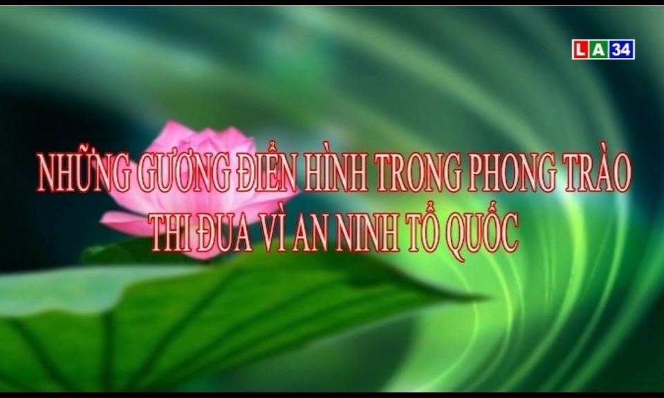 Phóng sự: Những gương điển hình trong phong trào thi đua vì an ninh tổ quốc