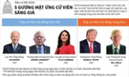 Bầu cử Mỹ 2020: 5 gương mặt ứng cử viên sáng giá