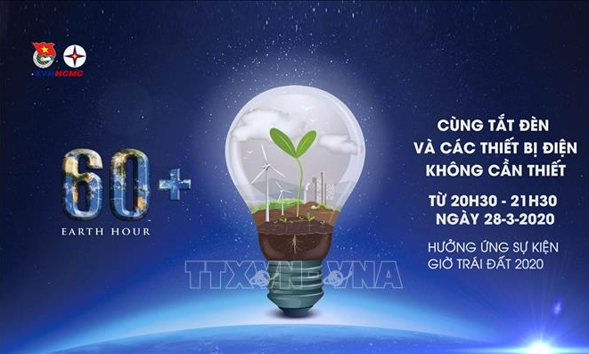 Nhiều hoạt động hưởng ứng Chiến dịch Giờ Trái đất 2020