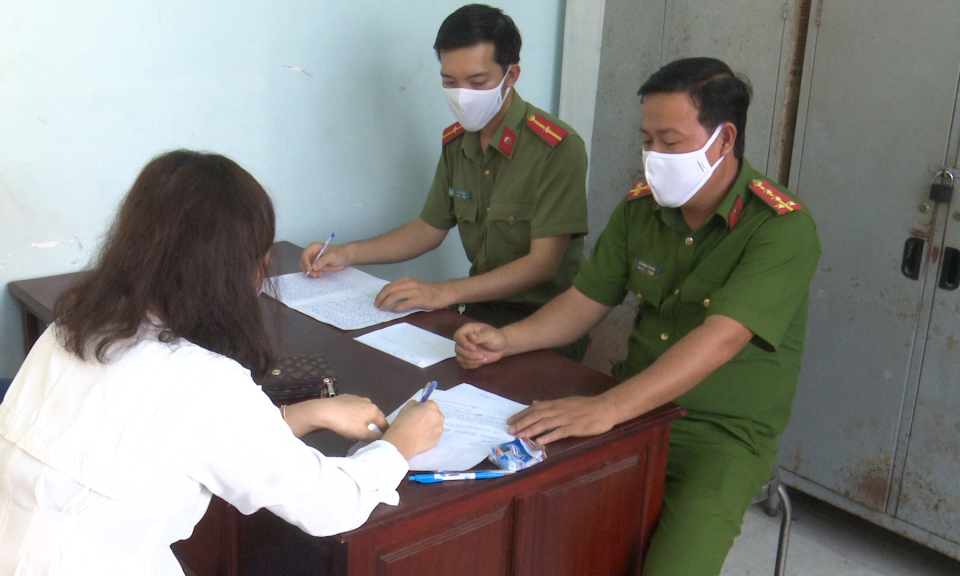 Công an Đức Hòa xử lý thêm trường hợp đưa thông tin sai về dịch Covid-19