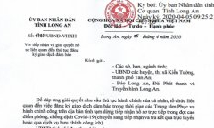 Long An: Văn phòng đăng ký đất đai tiếp nhận và giải quyết hồ sơ liên quan đến thủ tục đăng ký giao dịch đảm bảo