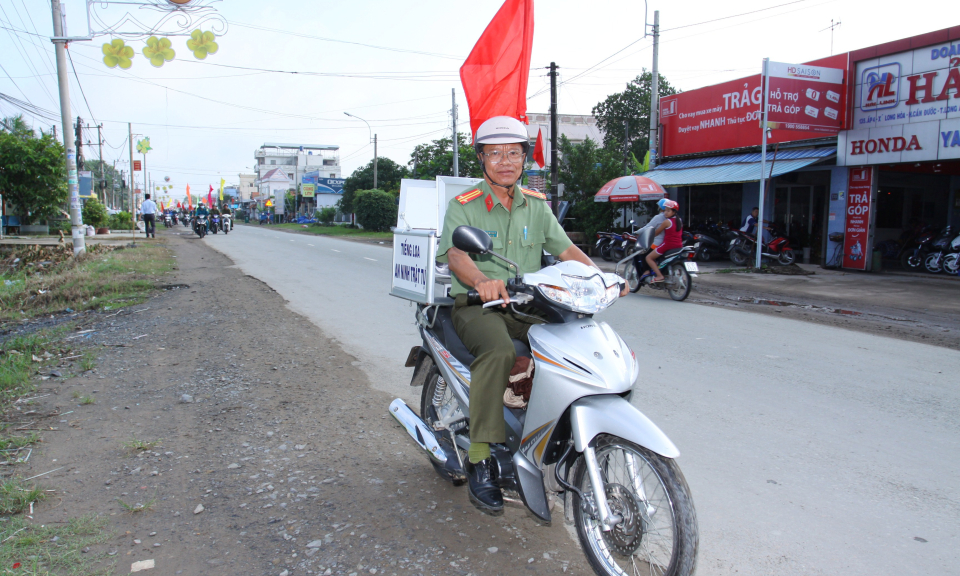 Cần Đước: Mô hình Tiếng loa an ninh trật tự phát huy hiệu quả phòng chống dịch Covid -19