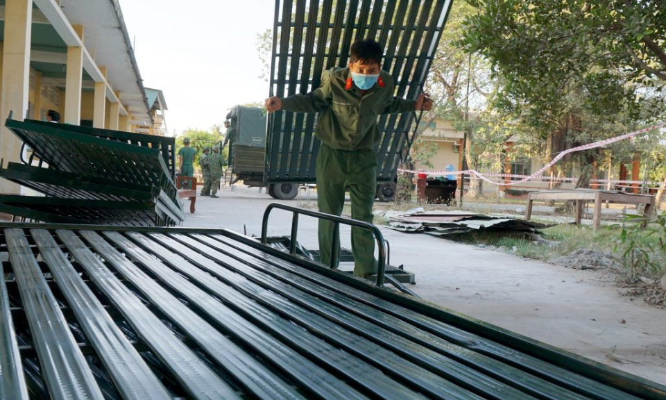 Long An đảm bảo bố trí giường bệnh trong tình hình dịch bệnh cấp độ 3