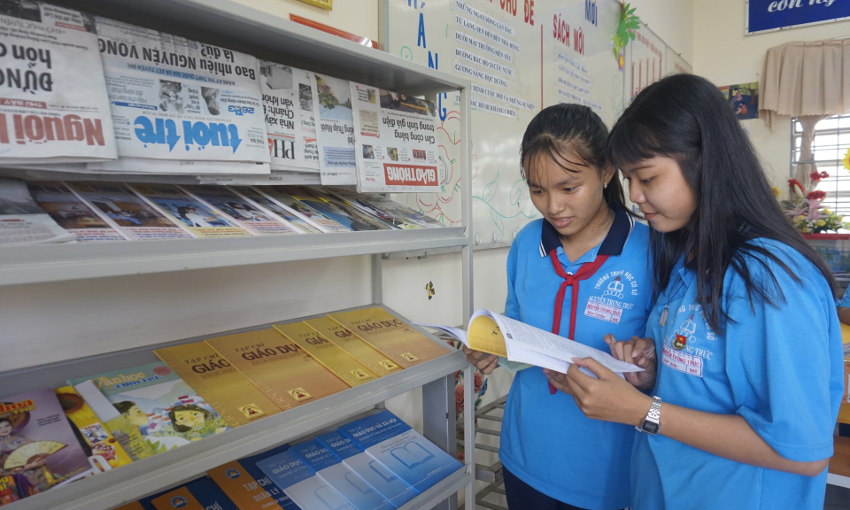 Bến Lức: Hưởng ứng Ngày Sách Việt Nam lần thứ 7 năm 2020