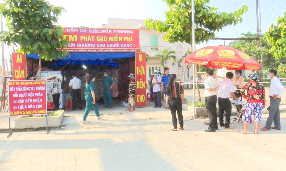 Đức Hòa: Thêm ATM gạo miễn phí cho người dân khó khăn