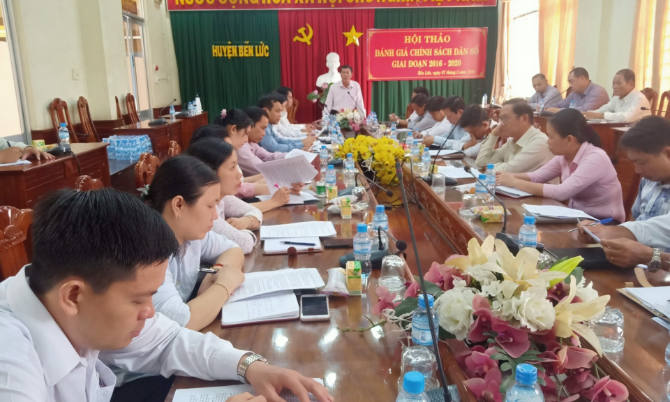 Hội thảo đánh giá hiệu quả chính sách Dân số-Sức khỏe sinh sản, giai đoạn 2016-2020