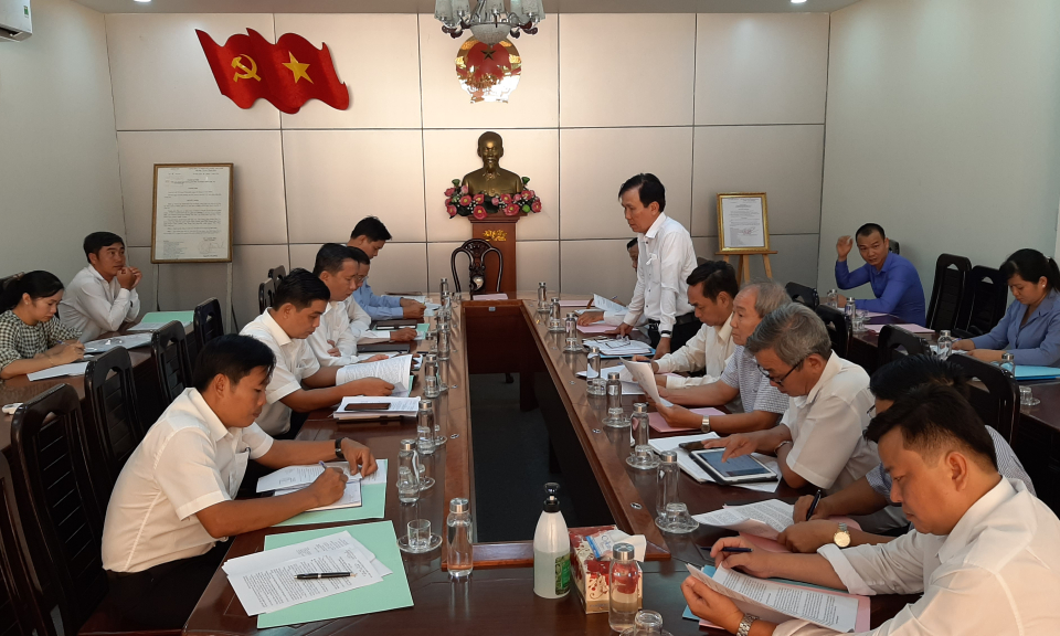 HĐND tỉnh giám sát vi phạm quy định pháp luật về đất đai và xây dựng tại thành phố Tân An