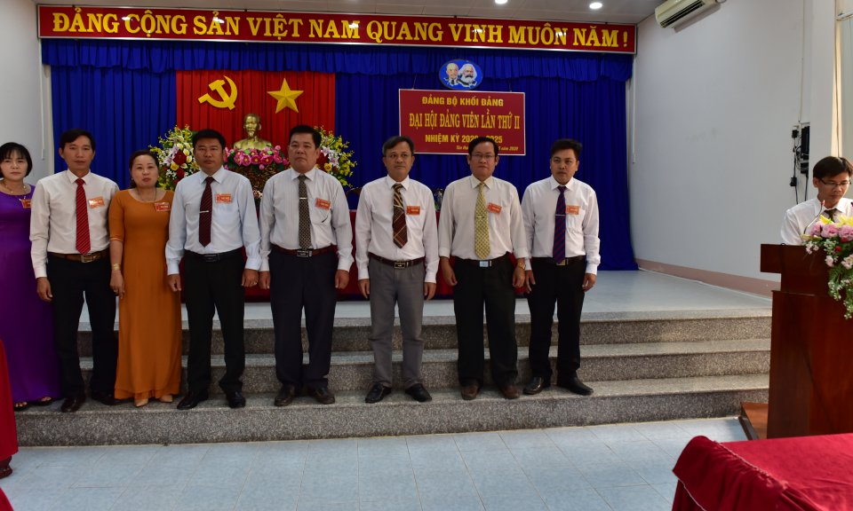 Đại hội Đảng bộ khối Đảng huyện Tân Hưng lần thứ II, nhiệm kỳ 2020-2025