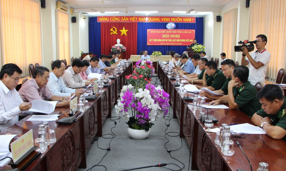 Hội nghị lấy ý kiến đóng góp dự thảo Luật Biên phòng Việt Nam