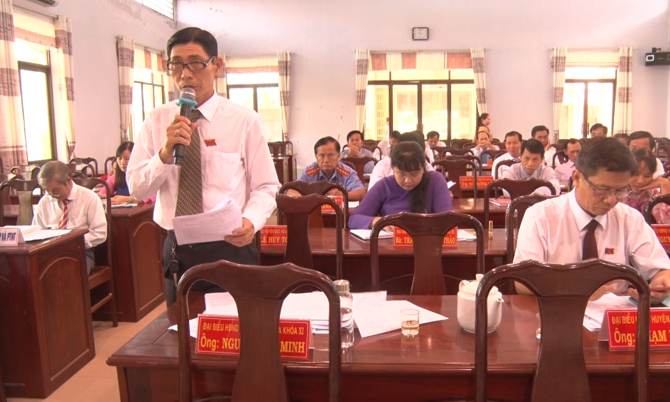 HĐND huyện Đức Hòa tổ chức phiên giải trình giữa hai kỳ họp HĐND