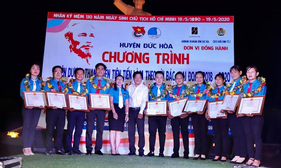 Đức Hòa: Tuyên dương thanh niên tiến tiến làm theo lời Bác