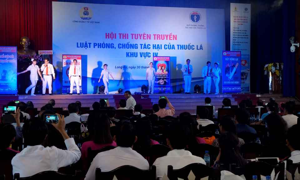 Long An đẩy mạnh hoạt động truyền thông về phòng chống tác hại của thuốc lá