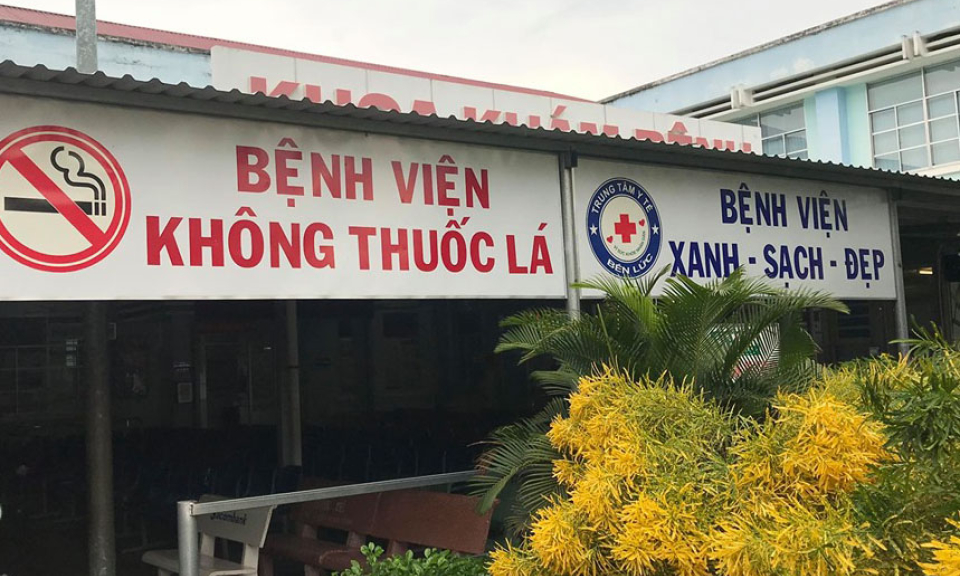 Bến Lức: Nỗ lực xây dựng cơ sở y tế không khói thuốc