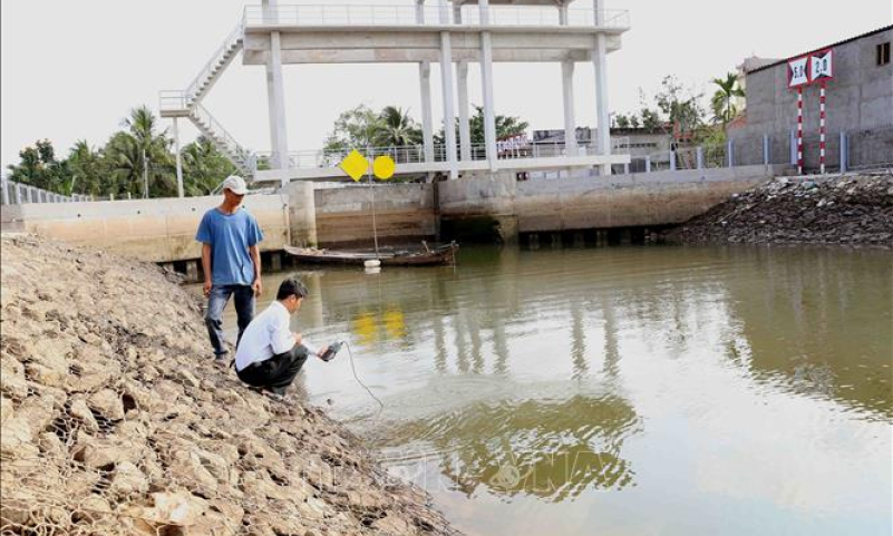 Xâm nhập mặn ở Đồng bằng sông Cửu Long giảm dần, một số nơi vẫn ở mức cao