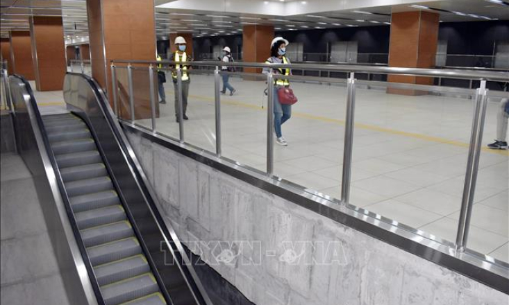 Đẩy nhanh thi công hoàn thiện các nhà ga dự án metro Bến Thành &#8211; Suối Tiên