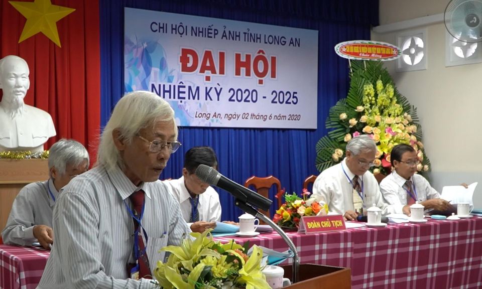 Đại hội Chi hội Nhiếp ảnh tỉnh Long An nhiệm kỳ 2020 – 2025