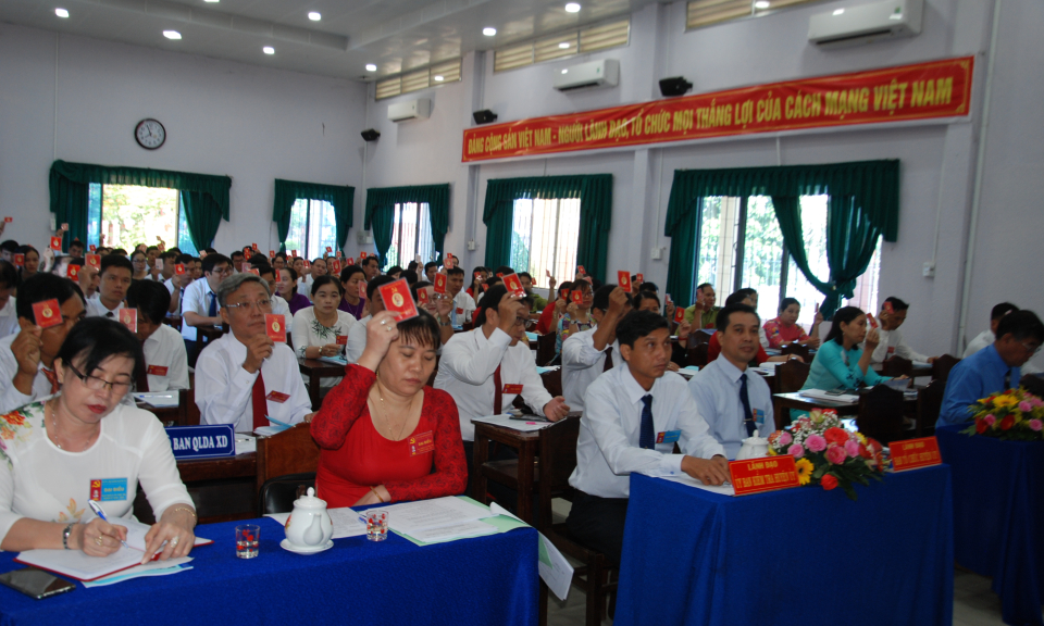 Thạnh Hóa: Đại hội Đảng bộ khối kinh tế lần thứ III, nhiệm kỳ 2020-2025