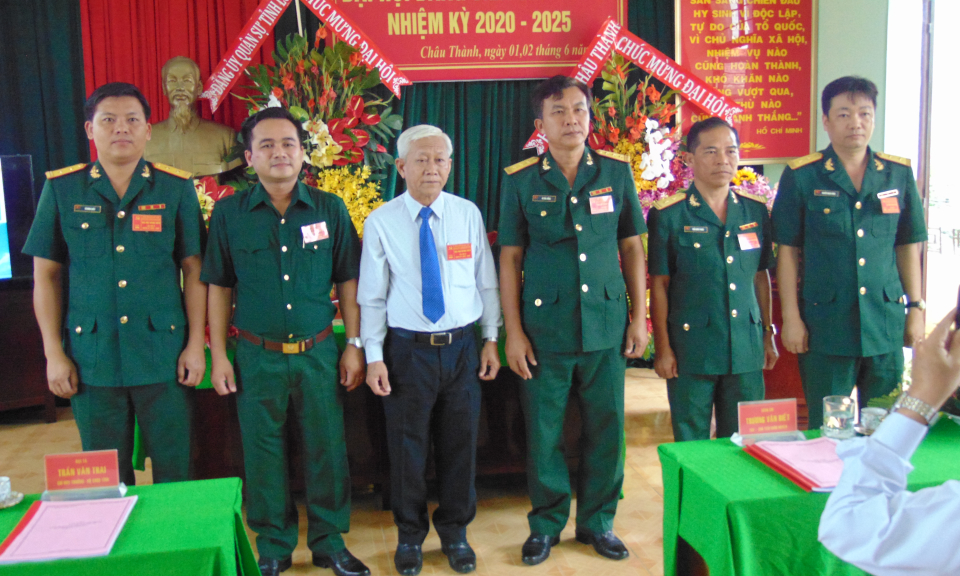 Đảng bộ Quân sự huyện Châu Thành Đại hội đảng viên lần thứ XI, nhiệm kỳ 2020 &#8211; 2025