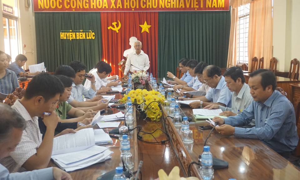 Bến Lức: Giám sát kết quả giải quyết kiến nghị của cử tri trước và sau kỳ họp thứ 15, HĐND huyện khóa XI
