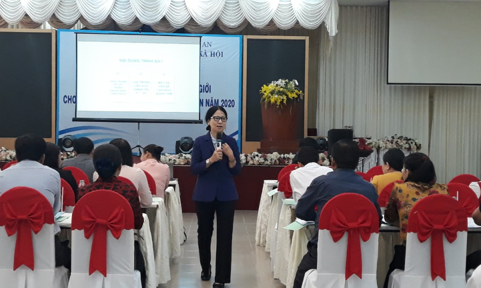 Tập huấn kỹ năng về bình đẳng giới cho cán bộ lãnh đạo, quản lý cấp huyện