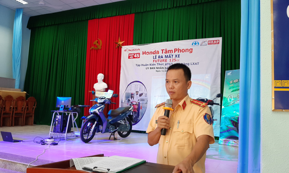 Tập huấn kiến thức và kỹ năng lái xe an toàn