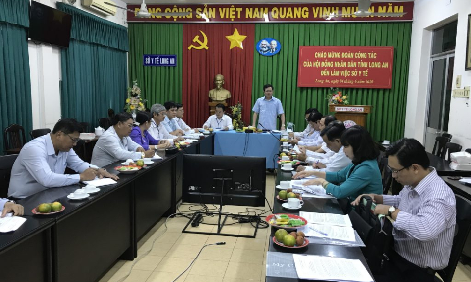 HĐND Tỉnh giám sát hoạt động ngành y