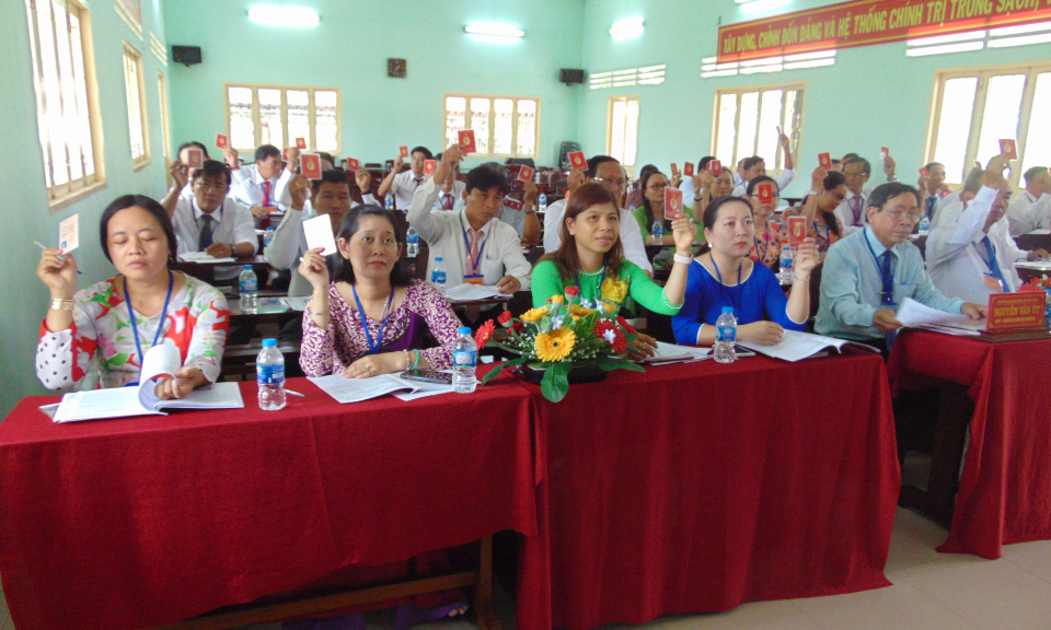 Châu Thành : Đảng bộ khối Đảng đại hội đảng viên lần III, nhiệm kỳ 2020 &#8211; 2025