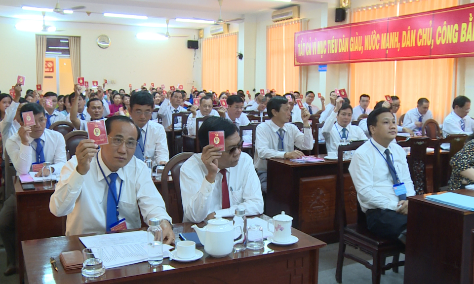Đại hội Đảng viên Đảng bộ Văn phòng Đoàn ĐBQH, HĐND và UBND tỉnh nhiệm kỳ 2020 – 2025