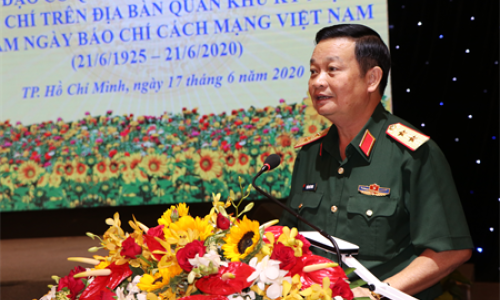 Họp mặt lãnh đạo cơ quan tuyên giáo, thông tấn, báo chí trên địa bàn Quân khu 7