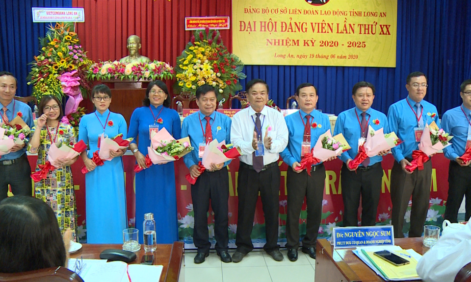 Đại hội Đảng viên Đảng bộ cơ sở Liên đoàn Lao động tỉnh lần thứ XX, nhiệm kỳ 2020 &#8211; 2025