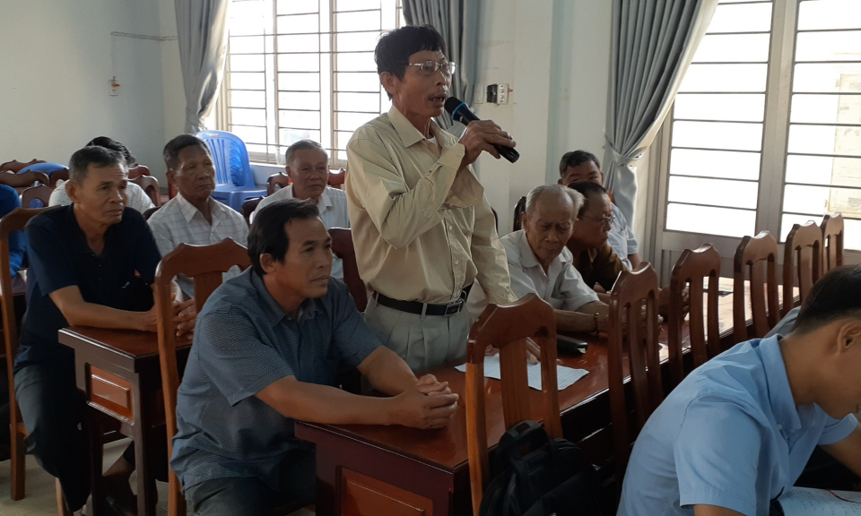 Vấn đề giao thông được cử tri huyện Tân Hưng quan kiến nghị với Đại biểu Quốc hội