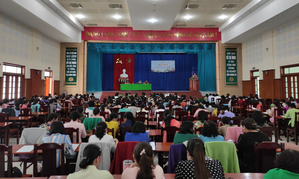 Hội thảo nâng cao chất lượng công tác tập hợp phụ nữ di cư
