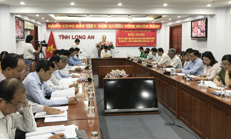 Long An tổng kết công tác hành chính 2011-2020