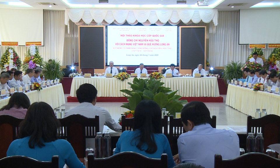 Hội thảo khoa học cấp quốc gia “Đồng chí Nguyễn Hữu Thọ với cách mạng Việt Nam và quê hương Long An&#8221;