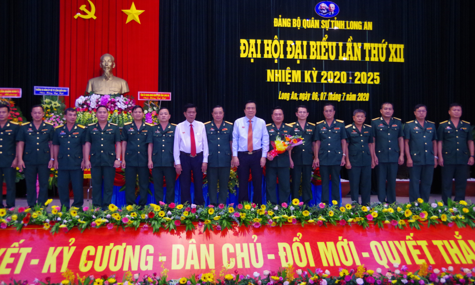 Đảng bộ Quân sự tỉnh Long An Đại hội Đại biểu lần thứ XII, nhiệm kỳ 2020-2025