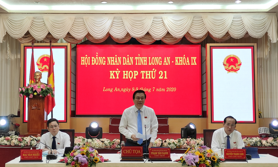 Phiên thảo luận kỳ họp thứ 21 HĐND Khóa IX
