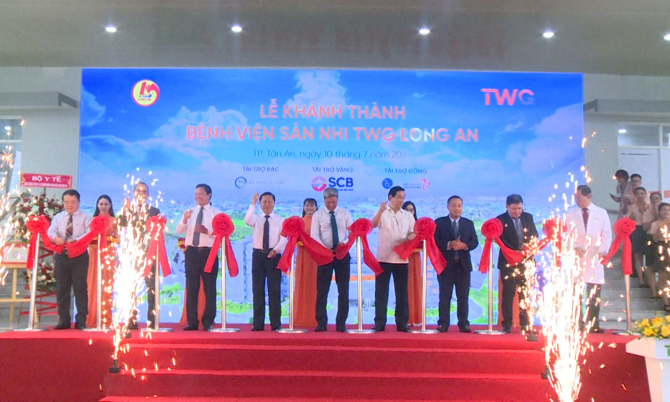 Khánh thành bệnh viện sản nhi TWG Long An
