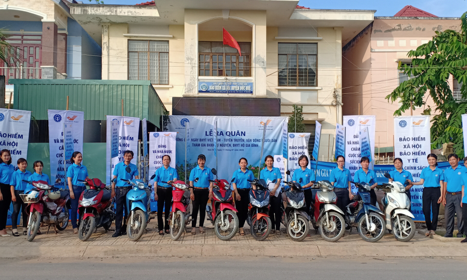 Các địa phương trong tỉnh ra quân hưởng ứng ngày Bảo hiểm y tế Việt Nam