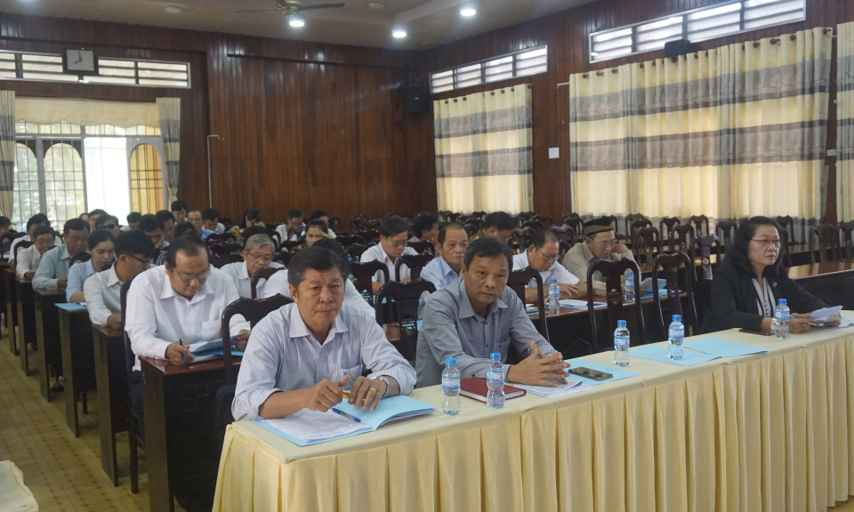 Hội nghị UBMTTQ Việt Nam huyện Bến Lức lần thứ 4, nhiệm kỳ 2019-2024
