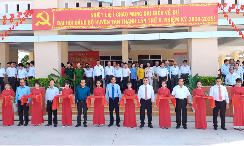 Khánh thành trụ sở Trung tâm Văn hóa, Thông tin và Truyền thanh Tân Thạnh