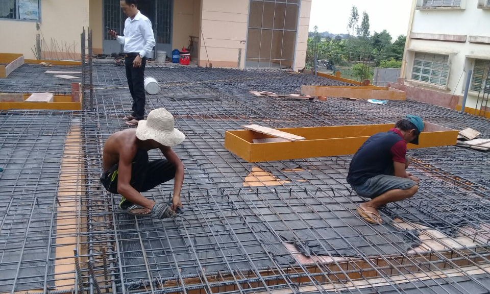 Tân Hưng: Vĩnh Đại khởi công xây dựng trạm y tế xã