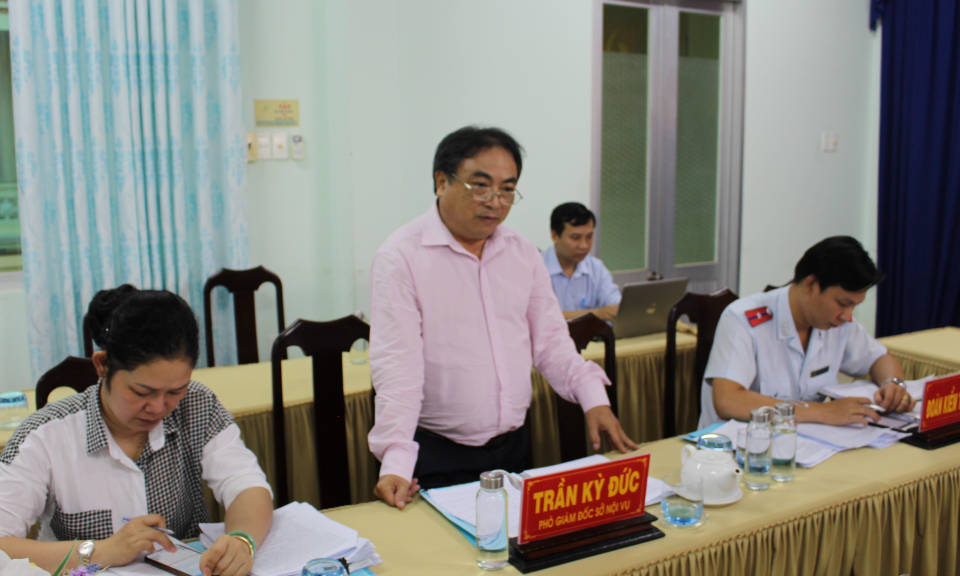Kiểm tra công tác cải cách hành chính tại huyện Cần Đước