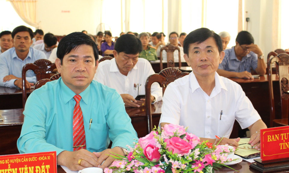 Cần Đước: Họp mặt kỷ niệm 90 năm ngày truyền thống ngành Tuyên giáo của Đảng