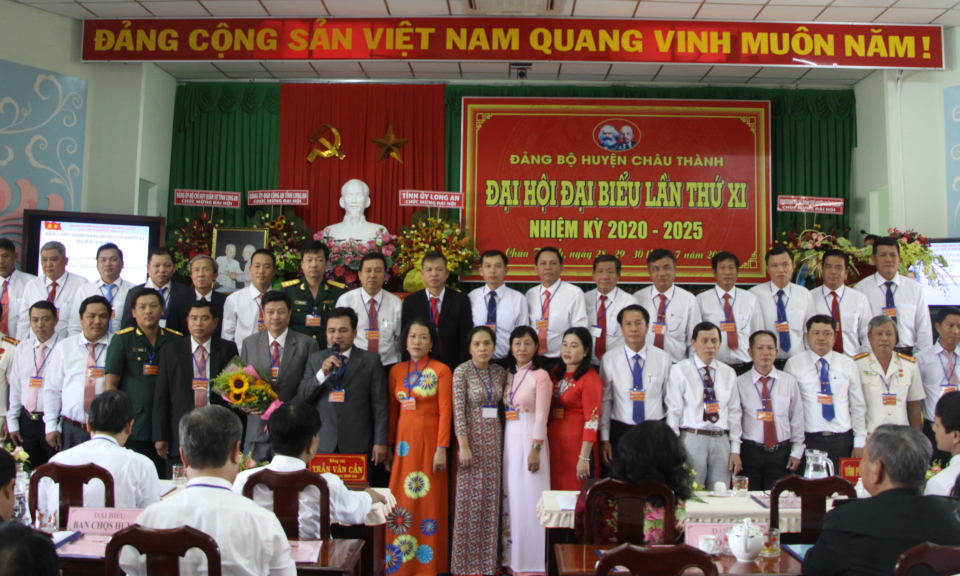 Đại hội Đại biểu Đảng bộ huyện Châu Thành lần thứ XI, nhiệm kỳ 2020-2025 thành công tốt đẹp