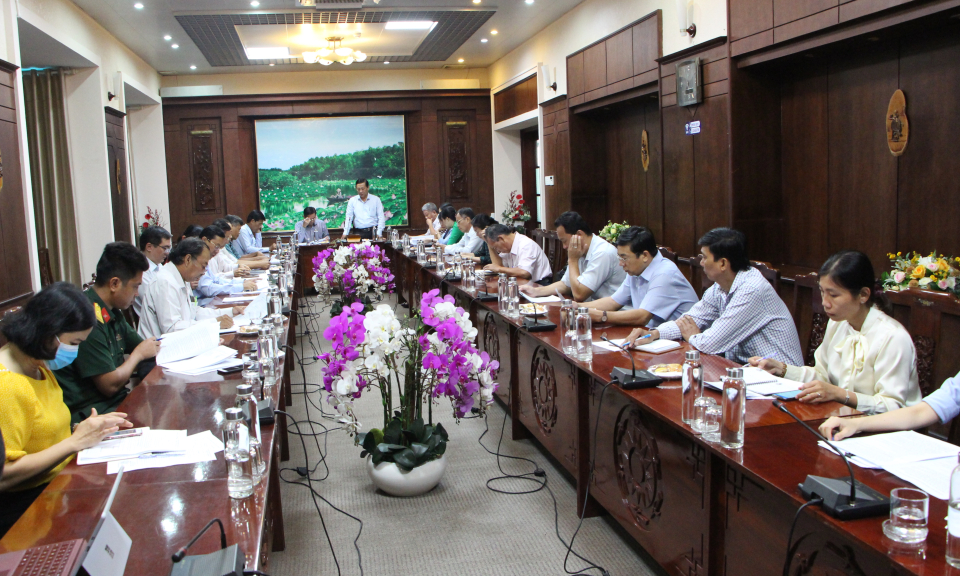 Ban chỉ đạo xây dựng chính quyền điện tử tỉnh đánh giá kết quả 6 tháng đầu năm 2020